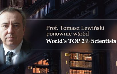Profesor Tomasz Lewiński ponownie wśród World’s TOP 2% Scientists 2022