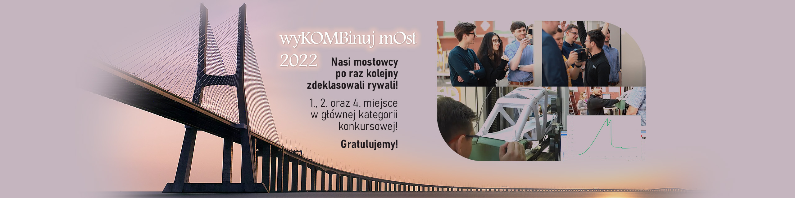 Wykombinuj Most 2022 – Nasi mostowcy po raz kolejny zdeklasowali rywali Wykombinuj Most 2022 – Nasi mostowcy po raz kolejny zdeklasowali rywali