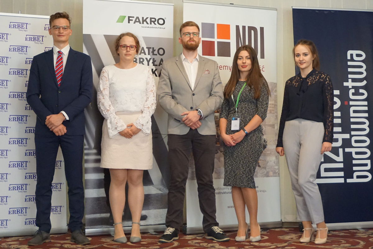 Krynica 2019 – udział członków Koła Naukowego Konstrukcji Metalowych Krynica 2019 – udział członków Koła Naukowego Konstrukcji Metalowych