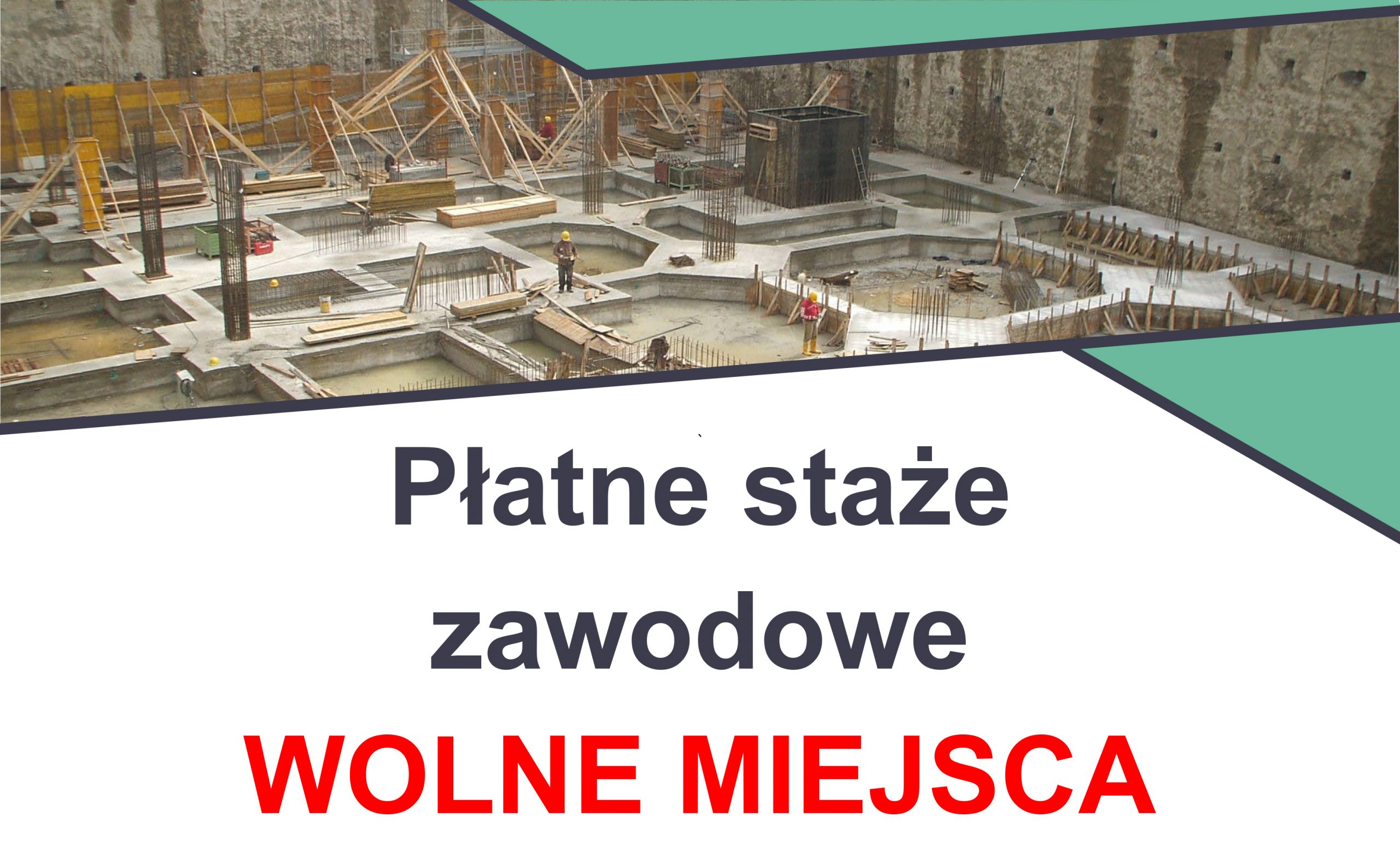 Płatne staże zawodowe – wolne miejsca Płatne staże zawodowe – wolne miejsca
