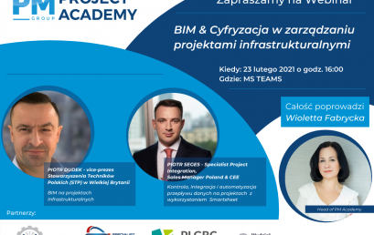 BIM & Cyfryzacja w zarządzaniu projektami infrastrukturalnymi