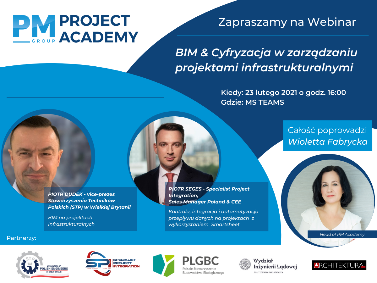 BIM & Cyfryzacja w zarządzaniu projektami infrastrukturalnymi