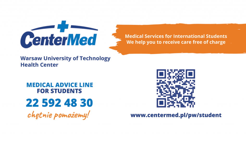 CenterMed - a dedicated number for WUT students