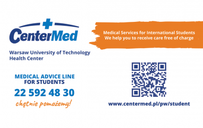 CenterMed – a dedicated number for WUT students