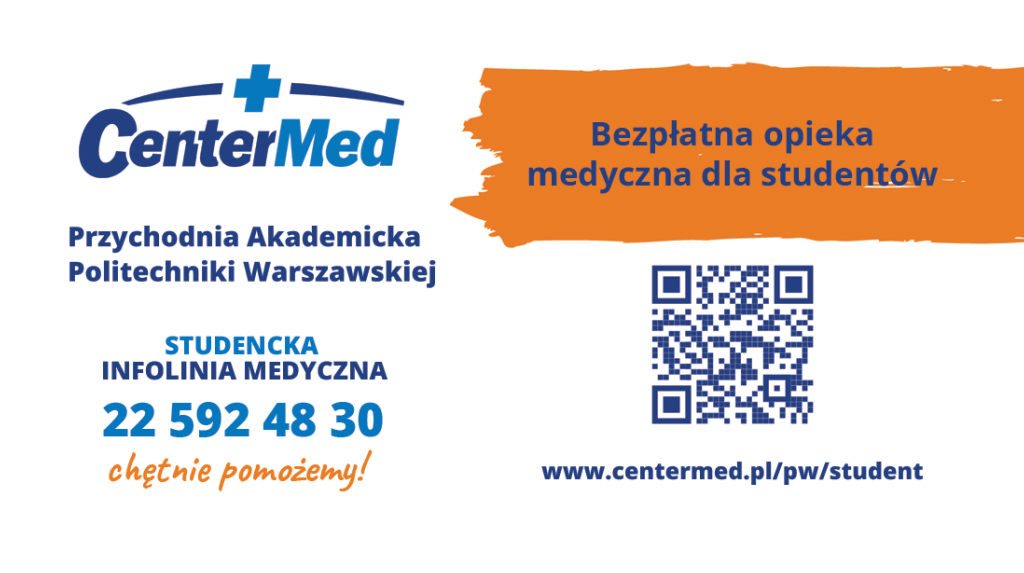 CenterMed - dedykowany numer dla studentów PW