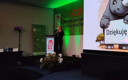 Nagroda dla dr inż. Mai Kępniak za prezentację na konferencji Awarie Budowlane