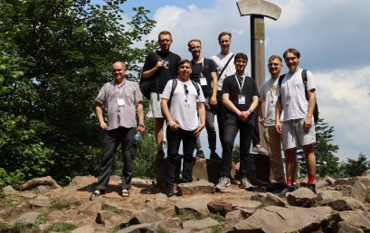 Studenci z Koła Naukowego Konstrukcji Metalowych na Seminarium „Konstruktor 2024”
