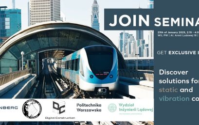 Koła Digital Construction oraz Zarządzania Projektami w Budownictwie zapraszają do wzięcia udziału w szkoleniu od firmy CALENBERG. 23.01.