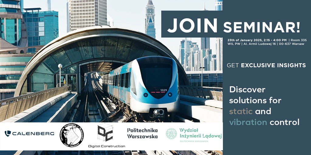 Koła Digital Construction oraz Zarządzania Projektami w Budownictwie zapraszają do wzięcia udziału w szkoleniu od firmy CALENBERG. 23.01. Koła Digital Construction oraz Zarządzania Projektami w Budownictwie zapraszają do wzięcia udziału w szkoleniu od firmy CALENBERG. 23.01.