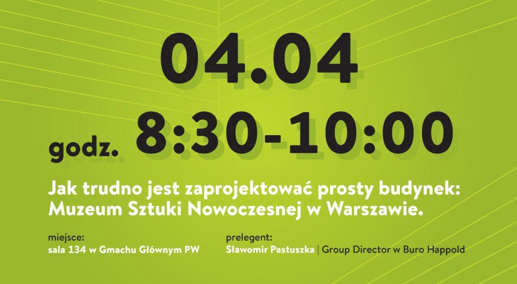Zapraszamy na wykład 