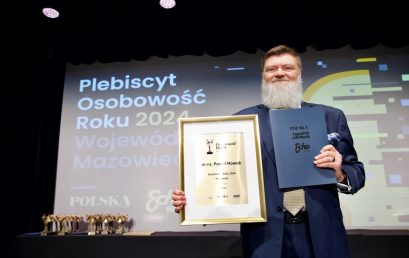 Dr inż. Paweł Nowak z tytułem Osobowość Roku 2024 Województwa Mazowieckiego w kategorii „Nauka”!