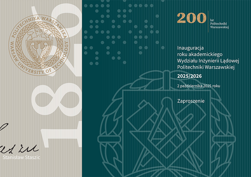 Inauguracja Roku Akademickiego 2025/2026 - zaproszenie
