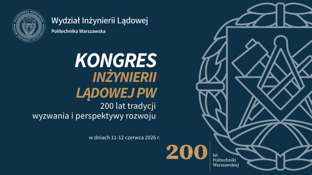 Formularz zgłoszeniowy - Kongres Inżynierii Lądowej PW
