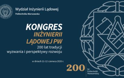 Formularz zgłoszeniowy – Kongres Inżynierii Lądowej PW