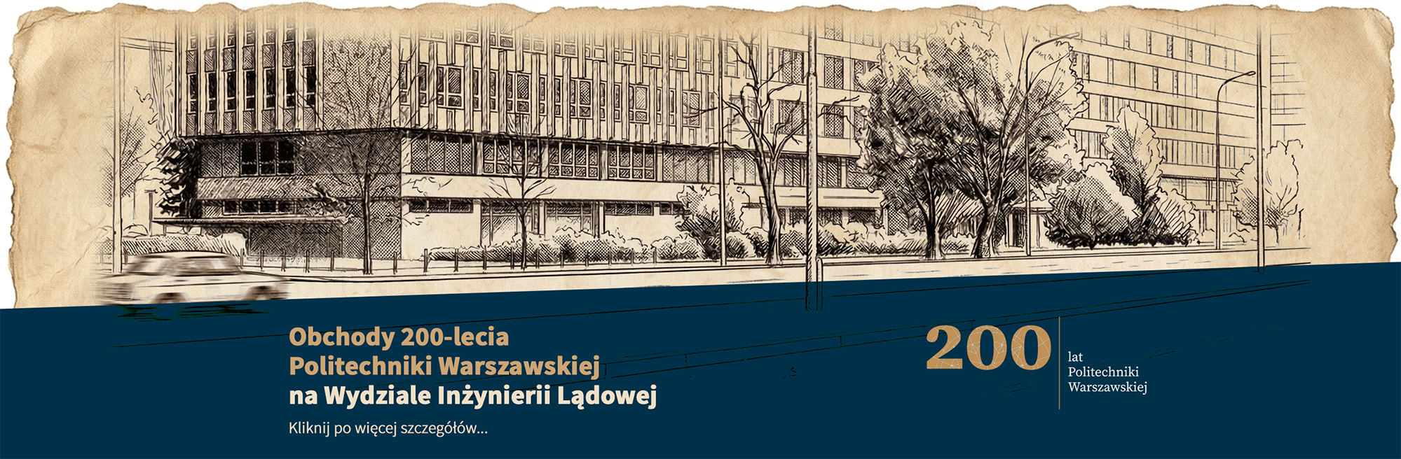 Obchody 200-lecia Politechniki Warszawskiej na Wydziale Inżynierii Lądowej