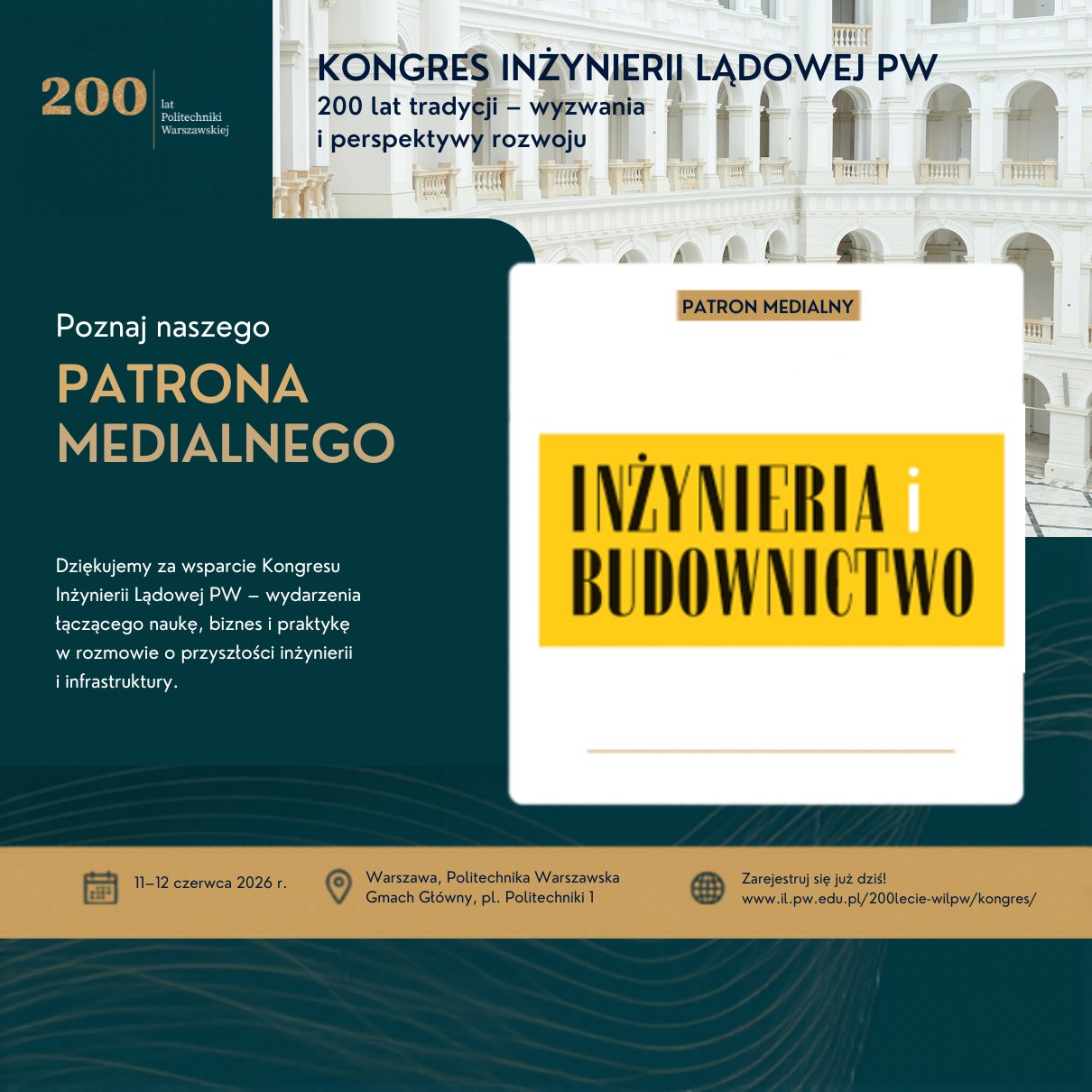 Nowy Patronat Medialny: Inżynieria i Budownictwo!