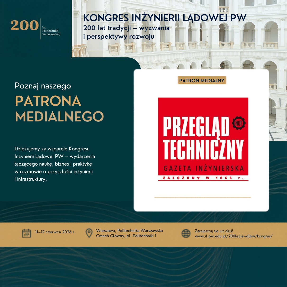 Nowy Patronat Medialny: Przegląd Techniczny! Nowy Patronat Medialny: Przegląd Techniczny!