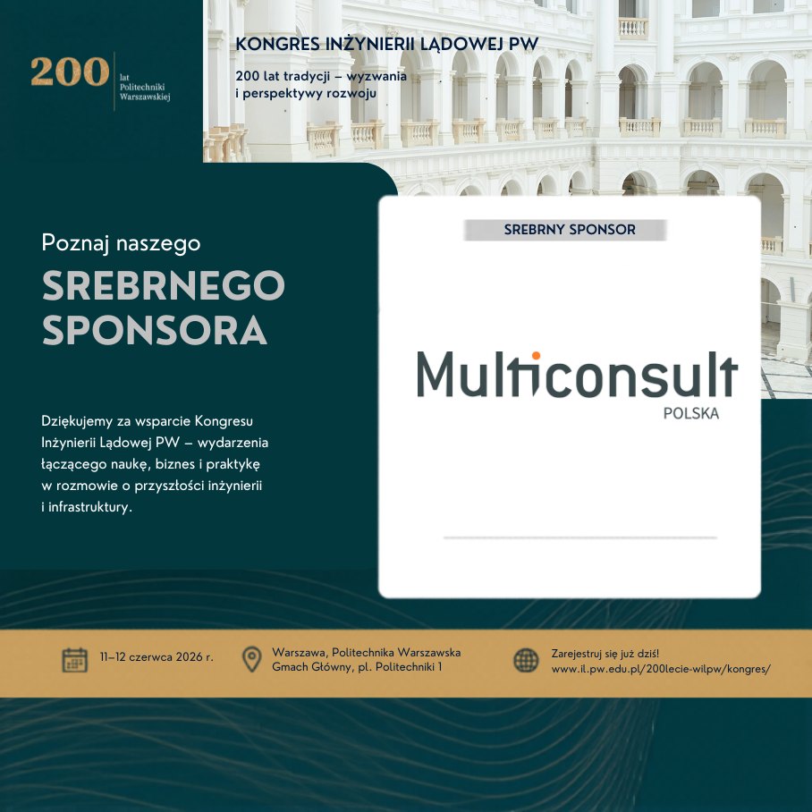 Multiconsult Polska – Sponsor Srebrny Kongresu Multiconsult Polska – Sponsor Srebrny Kongresu