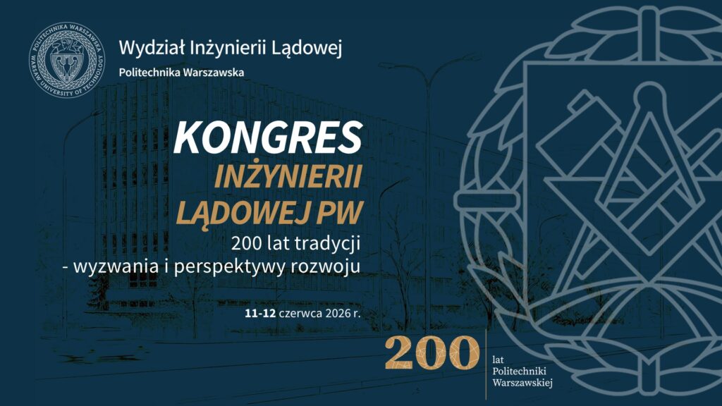 Szczegółowy PROGRAM KONGRESU Inżynierii Lądowej