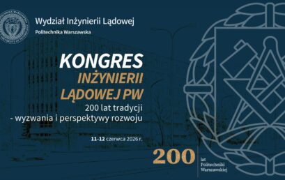 Szczegółowy PROGRAM KONGRESU Inżynierii Lądowej