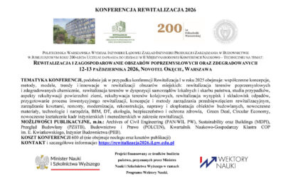 Konferencja Rewitalizacja 2026