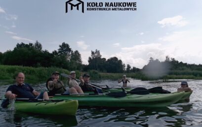 Letnia integracja Koła Naukowego Konstrukcji Metalowych w Warce