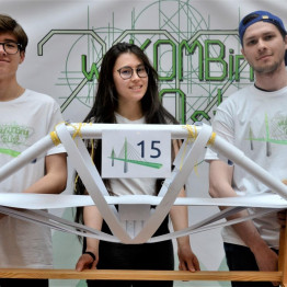 Skład drużyny: Michał Pawłowski, Julia Czaplicka, Sviatoslav Miniailo