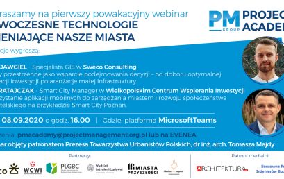 Webinar PM Academy – wtorek 8.09.2020r.