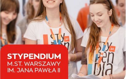 Stypendium M. St. Warszawy im. Jana Pawła II
