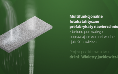 Zespół pod kierunkiem dr inż. Wioletty Jackiewicz-Rek uzyskał finansowanie w konkursie Szybka ścieżka dla Mazowsza